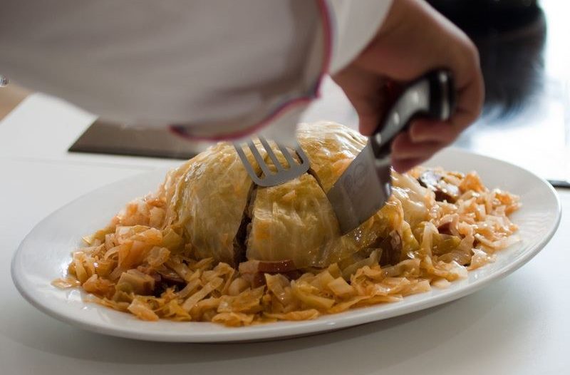 Novi Vinodolski - novi-vinodolski.info - Glavna jela - Sarma na novi način