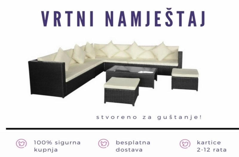 Novi Vinodolski - novi-vinodolski.info - VRTNE GARNITURE ZA SJEDENJE