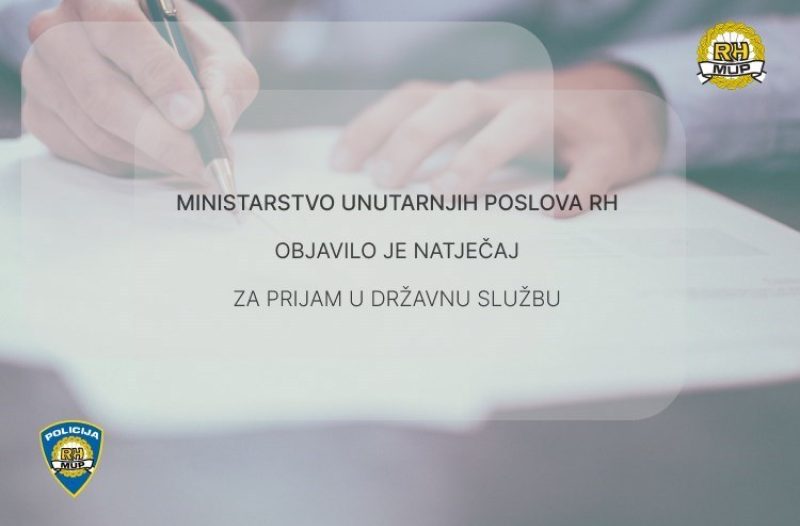 Novi Vinodolski - novi-vinodolski.info - MUP raspisao natječaj za prijam vježbenika na koji se mogu prijaviti i osobe s invaliditetom